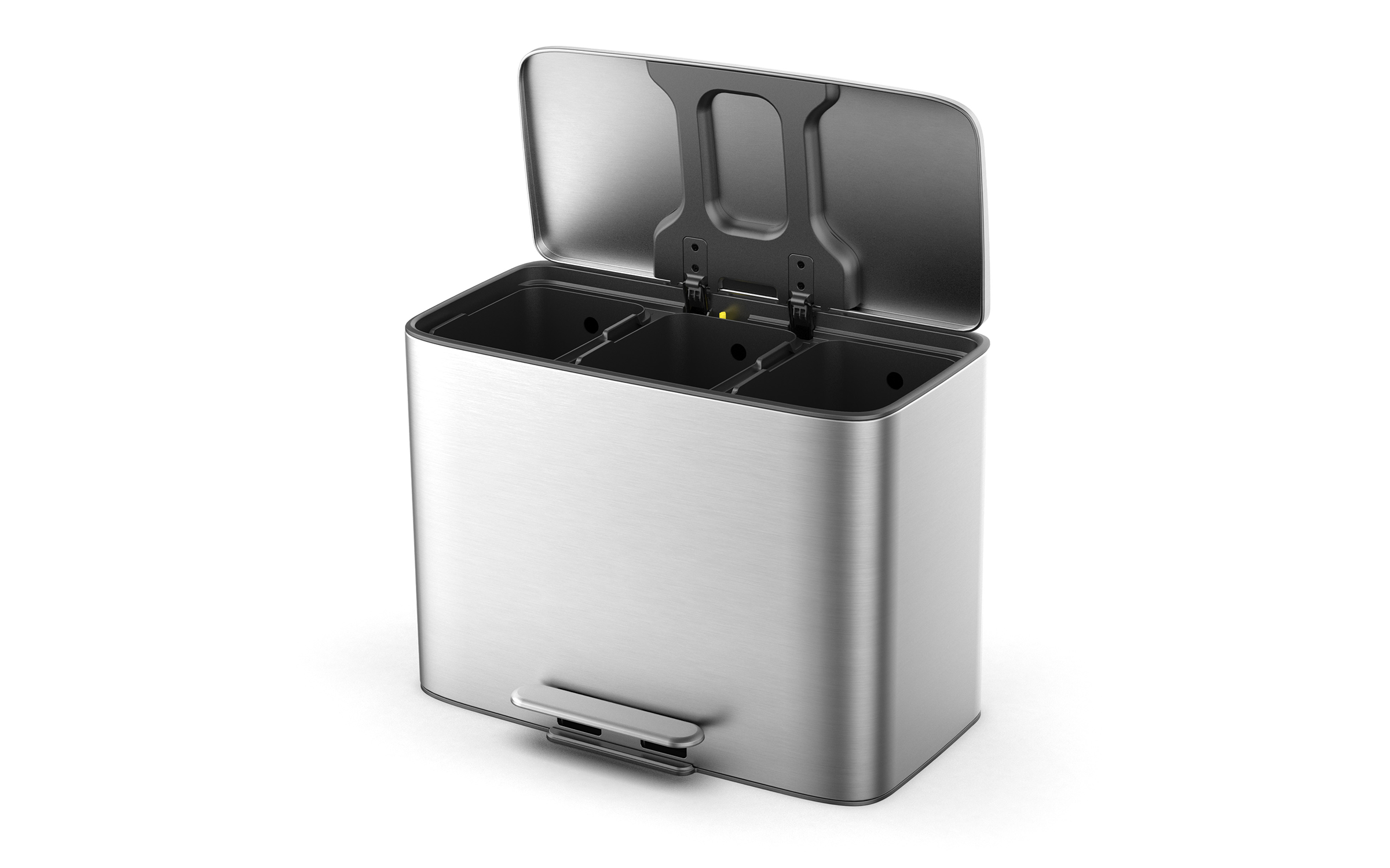 Cos pentru colectare separata ICA 8437, crom  1